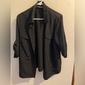 Susan Graver Button up Blouse